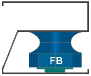 FB. Вентилятор с назад загнутыми лопатками