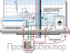 Схема размещения - защита от протечек воды